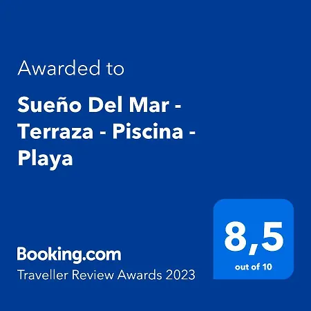 Sueno Del Mar - Terraza - Piscina - Playa - Pueblo Evita *